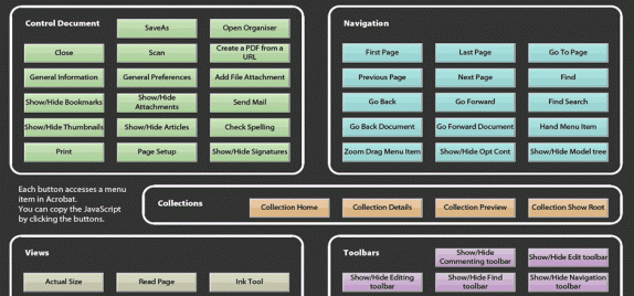 Script to access the menu items in Acrobat/Reader